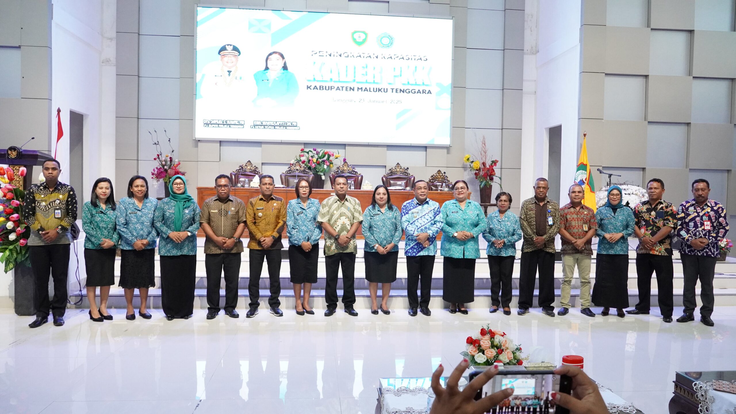 TP PKK Maluku Tenggara Gelar Kegiatan Peningkatan Kapasitas Kader. Foto : Adolof Labetubun