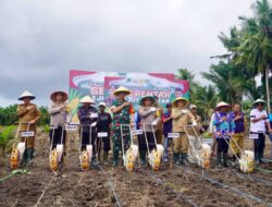 Kapolda Bengkulu Luncurkan Penanaman Jagung Serentak 1 Juta Hektar di Kabupaten Seluma