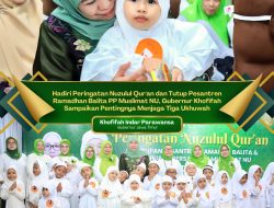 Hadiri Peringatan Nuzulul Qur’an dan Tutup Pesantren Ramadhan Balita PP Muslimat NU, Gubernur Khofifah Sampaikan Pentingnya Kesholihan Sosial dan Menjaga Tiga Ukhuwah