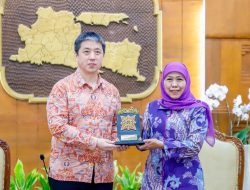 Terima Kunjungan Konjen RRT Di Surabaya, Gubernur Khofifah Bahas Peluang Kerjasama Sektor Peternakan, Kesehatan Hingga Sosial Budaya