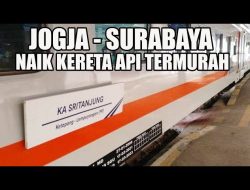 88 Ribu Rupiah Petualangan: Menyusuri Jawa dengan Sri Tanjung dari Lempuyangan ke Gubeng yang Megah”