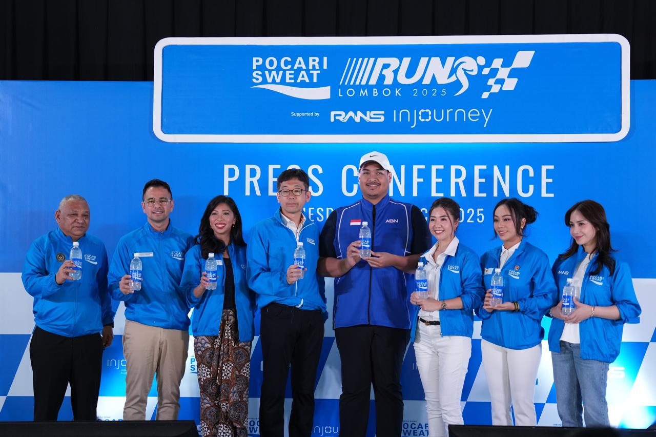 Menteri Pemuda dan Olahraga Republik Indonesia (Menpora RI) Dito Ariotedjo, menyampaikan apresiasinya terhadap penyelenggaraan Pocari Sweat Run Lombok 2025 di Sirkuit Mandalika, NTB. Menpora berharap ajang itu sekaligus sebagai ajang pencarian bakat atlet lari tanah air./Foto Istimewa/Humas Kemenpora