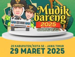 Pemprov Jatim Kembali Gelar Mudik Gratis Tahun 2025, Gubernur Khofifah : Wujudkan Mudik yang Aman, Nyaman dan Bahagia