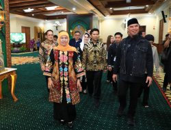 Ahmad Dhani Ramaikan Halal Bihalal Gubernur Khofifah Bersama Kepala Daerah Se-Jatim
