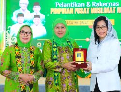 Resmi Dilantik sebagai Ketua Umum Dewan Pembina PP Muslimat NU 2025–2030, Khofifah Luncurkan Pelatihan Paralegal dan Lembaga Advokasi Hukum Keluarga