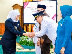 Gubernur Khofifah Lantik Bupati-Wakil Bupati Magetan, Pesankan Kawal Tiga Program Prioritas Sekolah Rakyat, Koperasi Merah Putih dan MBG