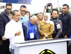 Presiden Prabowo Resmikan PLTP dan PLTS di 15 Provinsi secara Hybrid, Gubernur Khofifah Bersama Menteri ESDM Ikuti dari Bondowoso
