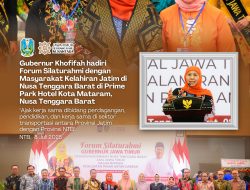 Kualitas SDM Mengalami Peningkatan Dahsyat, Gubernur Khofifah Apresiasi Masyarakat Asal Jatim di NTB