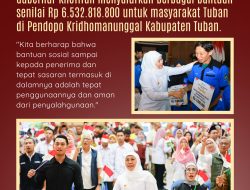 Gubernur Khofifah Salurkan Berbagai Bantuan Rp6,53 M di Tuban, Pastikan Tepat Sasaran dan Aman Mohon Jangan Dipakai Judol