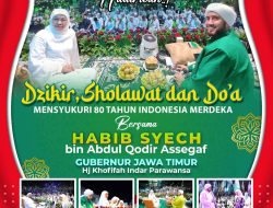 Pemprov Jatim Gelar Dzikir, Sholawat dan Doa Mensyukuri 80 Tahun Indonesia Merdeka