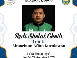 Pemprov Jatim Gelar Sholat Ghoib untuk Almarhum Affan Kurniawan di Masjid Al Akbar Surabaya