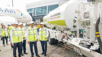 Pertamina Sukses Salurkan Avtur dari Minyak Jelantah untuk Penerbangan