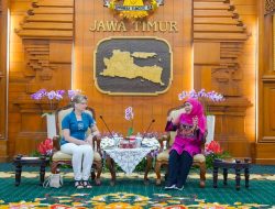 Di Hadapan Delegasi World Food Programme, Gubernur Khofifah Pastikan Jatim Siap Jadi Pelaksana Pertama Beras Fortifikasi Untuk MBG