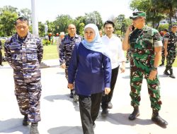 Gubernur Khofifah Pastikan KBM di Jatim Aman, Sekolah di Daerah Rawan Terapkan Daring