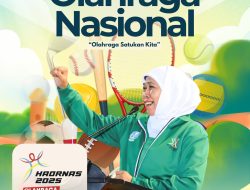 Hari Olahraga Nasional ke-42, Gubernur Khofifah Ajak Masyarakat Kobarkan Semangat Persatuan