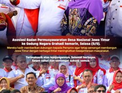 Gubernur Khofifah Terima ABPEDNAS Jatim: Perkuat Peran Parlemen Desa sebagai Mitra Pemerintah