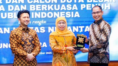 Gubernur Khofifah Sambut 14 Dubes dan Calon Dubes RI: Dorong Diplomasi Ekonomi, Jatim Jadi Gerbang Nusantara