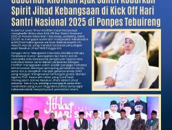 Peringati Ithlaq Hari Santri Nasional 2025, Gubernur Khofifah Tekankan Spirit Jihad Kebangsaan