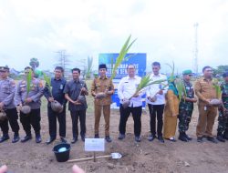 Rutan Pangkep Tanam 200 Pohon Kelapa, Wujud Nyata Dukung Ketahanan Pangan Nasional