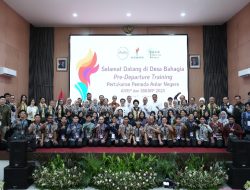 Kemenpora RI Buka Pre-Departure Training Pertukaran Pemuda Antar Negara 2025