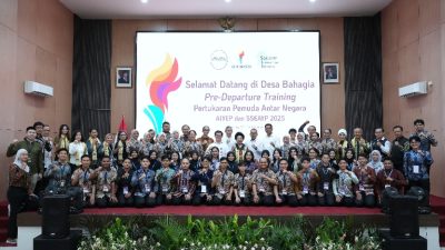 Kemenpora RI Buka Pre-Departure Training Pertukaran Pemuda Antar Negara 2025