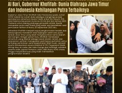 Dunia Olahraga Kehilangan Putra Terbaik, Gubernur Khofifah Hadiri Pemakaman Atlet Muda Naufal Takdir Al Bari di Gresik