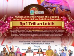 Gubernur Khofifah Pimpin Misi Dagang Jatim-Sumsel Sukses Catatkan Transaksi Signifikan Capai Rp 1 Triliun Lebih, Optimis Perluas Pasar dan Perkuat Jejaring Perdagangan Antar daerah
