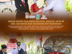 Jelang Hari Jadi ke-80 Jatim, Gubernur Khofifah Pimpin Ziarah ke Makam Bung Karno dan Ajak Teladani Nilai Kepahlawanan