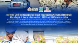Pembaretan Serentak SMA Taruna se-Jawa Timur, Gubernur Khofifah: Disiplin dan Integritas Kunci Menuju Indonesia Emas 2045