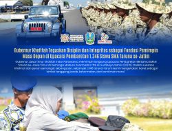 Pembaretan Serentak SMA Taruna se-Jawa Timur, Gubernur Khofifah: Disiplin dan Integritas Kunci Menuju Indonesia Emas 2045