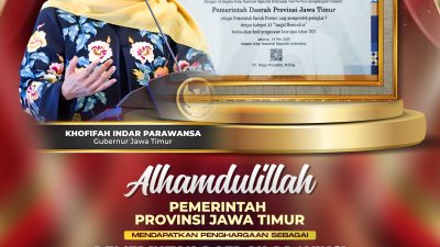 Gubernur Khofifah Bangga Pemprov Jatim Raih Nilai Tertinggi Pengawasan Kearsipan ANRI, Bukti Tata Kelola Arsip Semakin Digital dan Transparan
