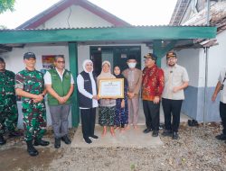 Gubernur Khofifah Pastikan 158 Rumah Tidak Layak Huni di Nganjuk Rampung 100 Persen