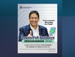 Komplain Masalah Bea Cukai dan Pajak, Lapor Pak Purbaya di 082240406600
