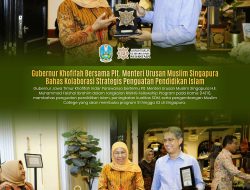 RISING Fellowship Khofifah Ditutup dengan Pertemuan Plt. Menteri Urusan Muslim Singapura, Bahas Moslem College dan Program Rehabilitasi