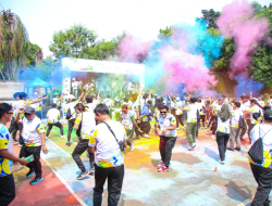 Colour Splash Run: Berlari Ceria Menyemai Semangat Energi Bersih di Museum Listrik dan Energi Baru