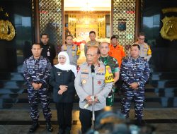 Gubernur Khofifah: Kolaborasi TNI, Polri, dan Instansi Terkait Jadi Kunci Pengamanan Nataru 2025 di Jatim