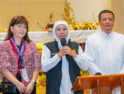 Gubernur Khofifah Imbau Kabupaten/Kota di Jatim Tidak Gelar Pesta Kembang Api, Ajak Doa Bersama Sambut Tahun Baru 2026