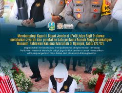 Gubernur Khofifah Bersama Kapolri Ziarah ke Makam Marsinah dan Resmikan Peletakan Batu Pertama Rumah Singgah dan Museum di Nganjuk