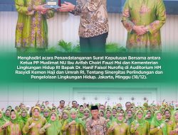 Kolaborasi Muslimat NU–KLH RI Perkuat Pelestarian Lingkungan Berbasis Masyarakat, Khofifah Tekankan Peran Mustika Darling