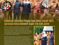 Apel Akhir Tahun 2025, Gubernur Khofifah Tegaskan Peran Super Tim ASN Jatim