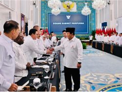 Pimpin Sidang Kabinet Paripurna, Presiden Prabowo Tegaskan Soliditas Pemerintah Tangani Bencana