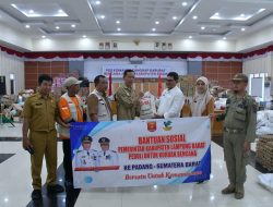 Pemkab Lampung Barat Kirim Bantuan Logistik untuk Meringankan Beban Warga Agam