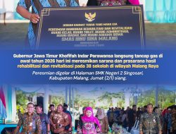 Gubernur Khofifah Tancap Gas Awali Tahun 2026 Resmikan Revitalisasi 38 SMA/SMK dan SLB di Malang Raya