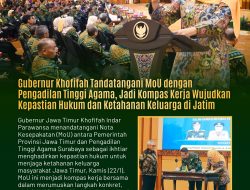 Khofifah dan Ketua Pengadilan Tinggi Agama Surabaya Sepakati Kerja Sama Wujudkan Ketahanan Keluarga di Jawa Timur