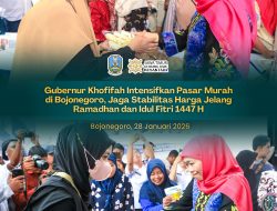 Sambut Ramadhan dan Idul Fitri 1447 H, Gubernur Khofifah Gencarkan Pasar Murah di Jawa Timur