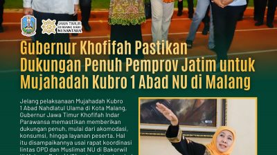 Gubernur Khofifah Cek Langsung Stadion Gajayana sebagai Lokasi Mujahadah Kubro 1 Abad NU