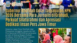 Gubernur Khofifah Tasyakuran HPN 2026 Bersama Wartawan Jatim di Grahadi, Perkuat Silaturahim dan Apresiasi Insan Pers