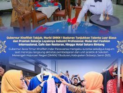 Gubernur Khofifah Takjub Talenta Murid SMKN 1 Buduran, Praktik Kerja Tunjukkan Standar Industri Profesional