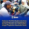Gubernur Khofifah Bagikan Sembako untuk Masyarakat Kurang Mampu, Marbot dan Ojol di Surabaya, Sambut dan Isi Ramadhan dengan Tingkatkan Kesholehan Sosial