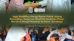 Khofifah Indar Parawansa Tinjau Pasar Murah di Masjid Al-Akbar, Tegaskan Komitmen Kendalikan Inflasi Jelang Ramadhan